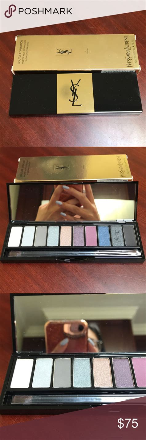 ysl couture variation palette tuxedo|YSL eye shadow palette.